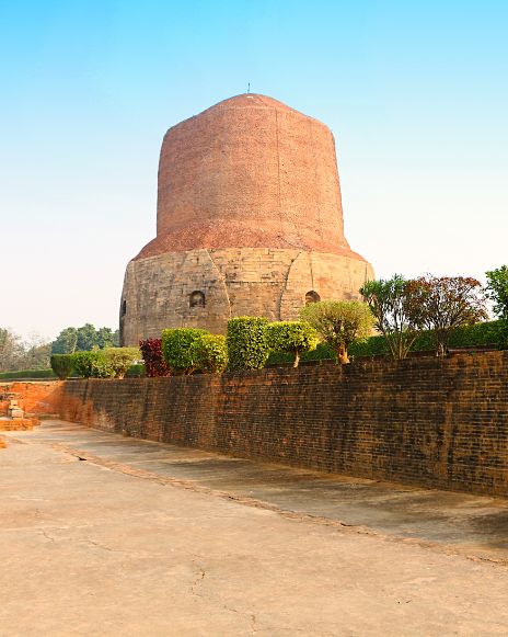 Dhamek Stupa located in Sarnath