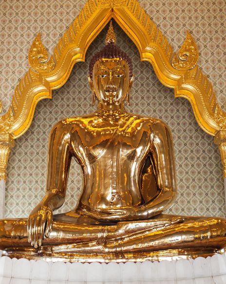 Temple of the Golden Buddha, in Bangkok