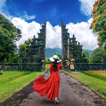 the Handara Gate in Bali